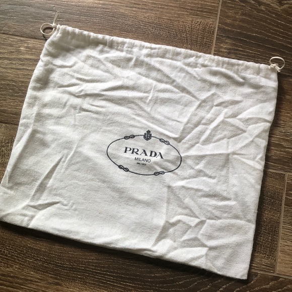prada shoe bag